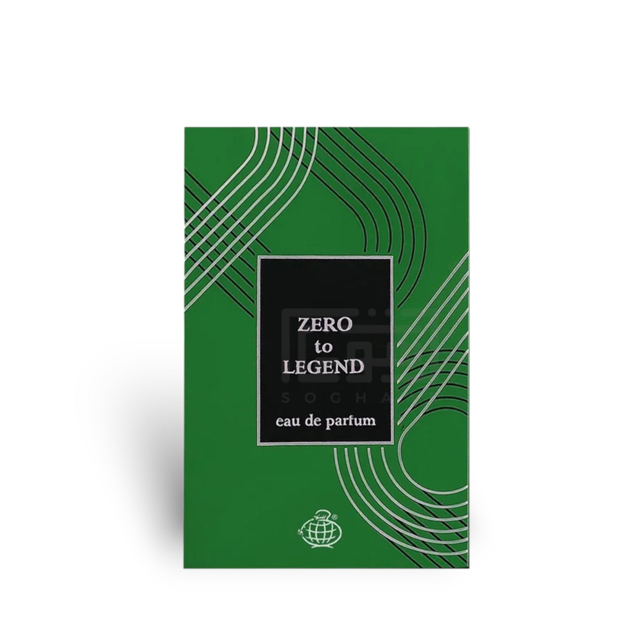 Zero To Legend 100ml Eau de Parfum by Fragrance World fragrance packaging front view