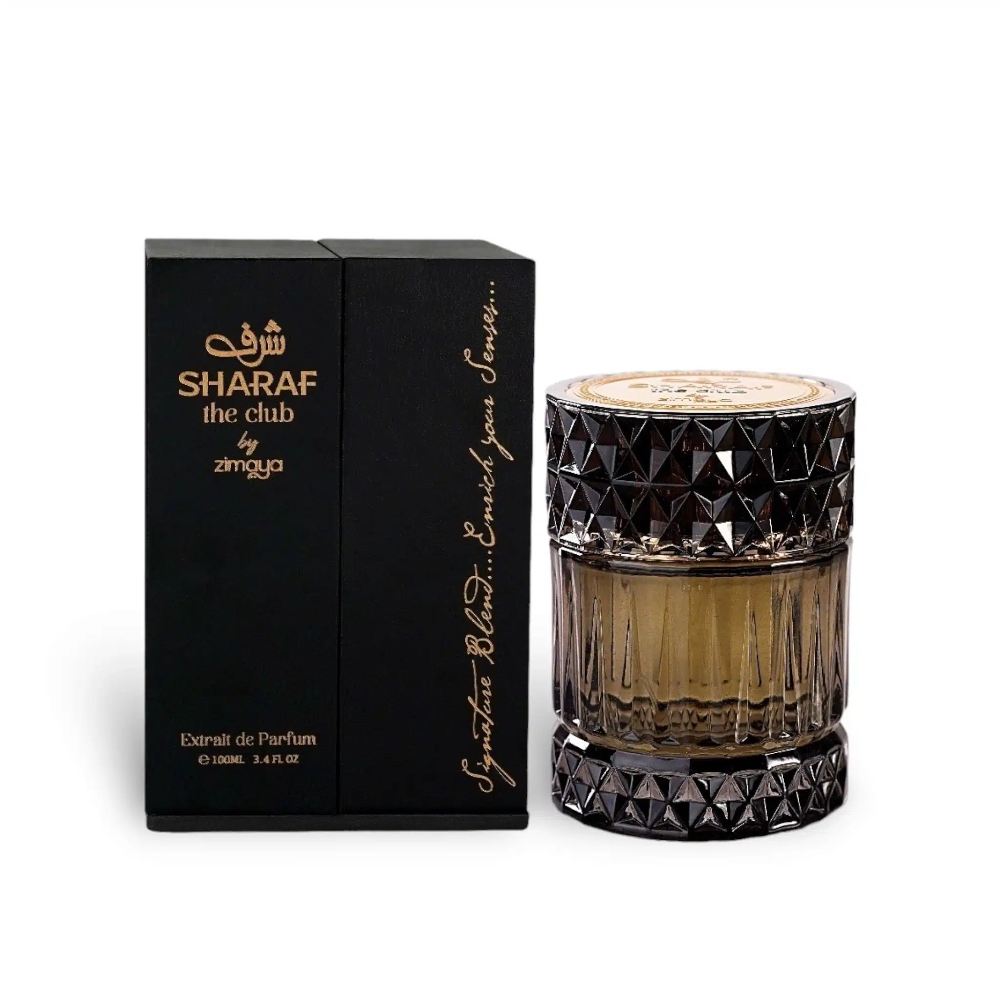 Zimaya Sharaf The Club 100ml Extrait de Parfum by Zimaya fragrance bottle
