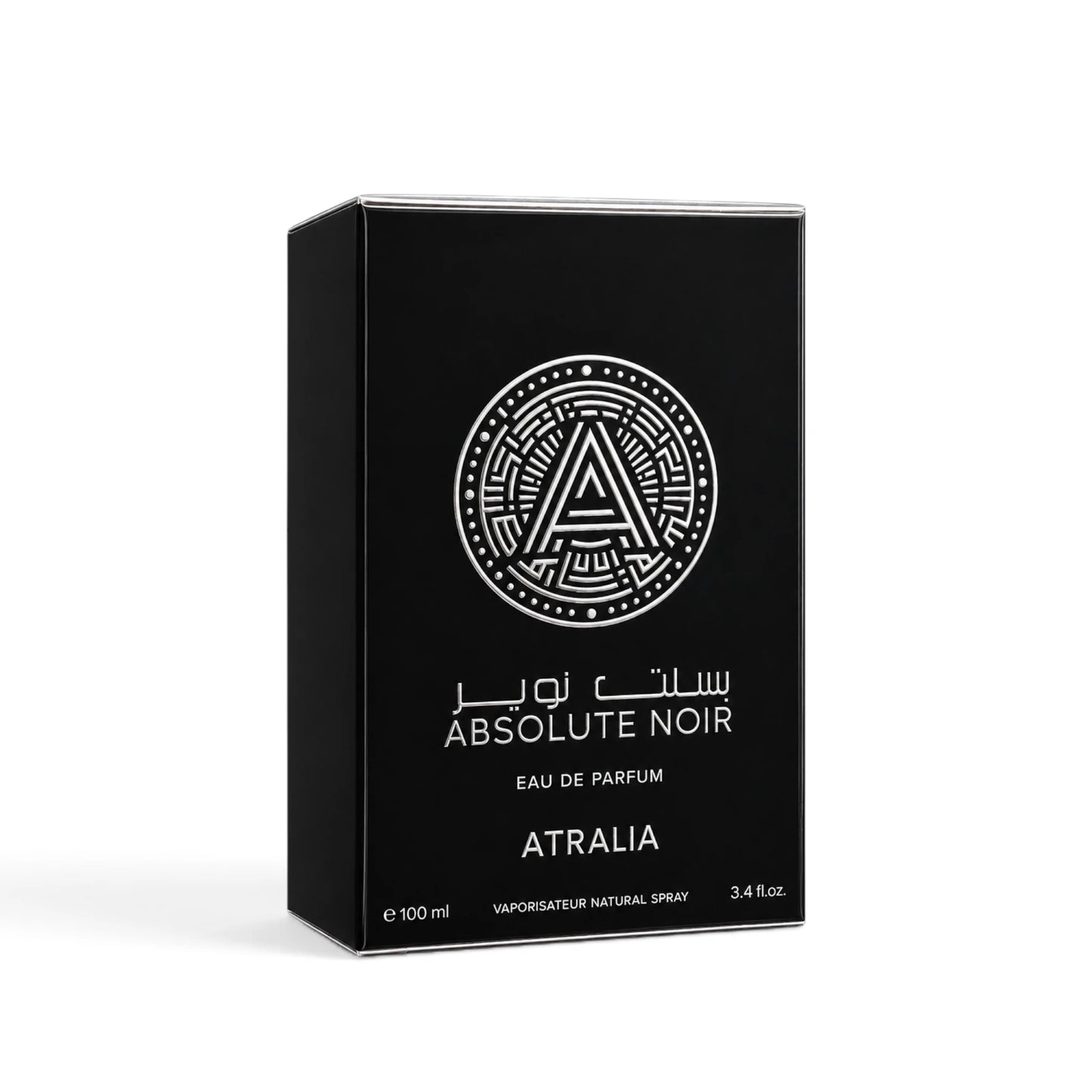 Absolute Noir by Atralia front view 100ml perfume