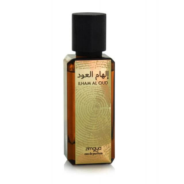 Zimaya Ilham Al Oud 100ml Eau de Parfum by Zimaya fragrance packaging front view