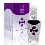 Lilia Concentrated 25ml Perfume Oil by Afnan perfume oil bottle