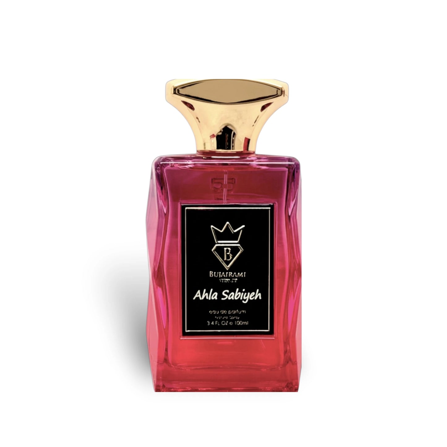 Ahla Sabiyeh 100ml Eau de Parfum by Bujairami front bottle view