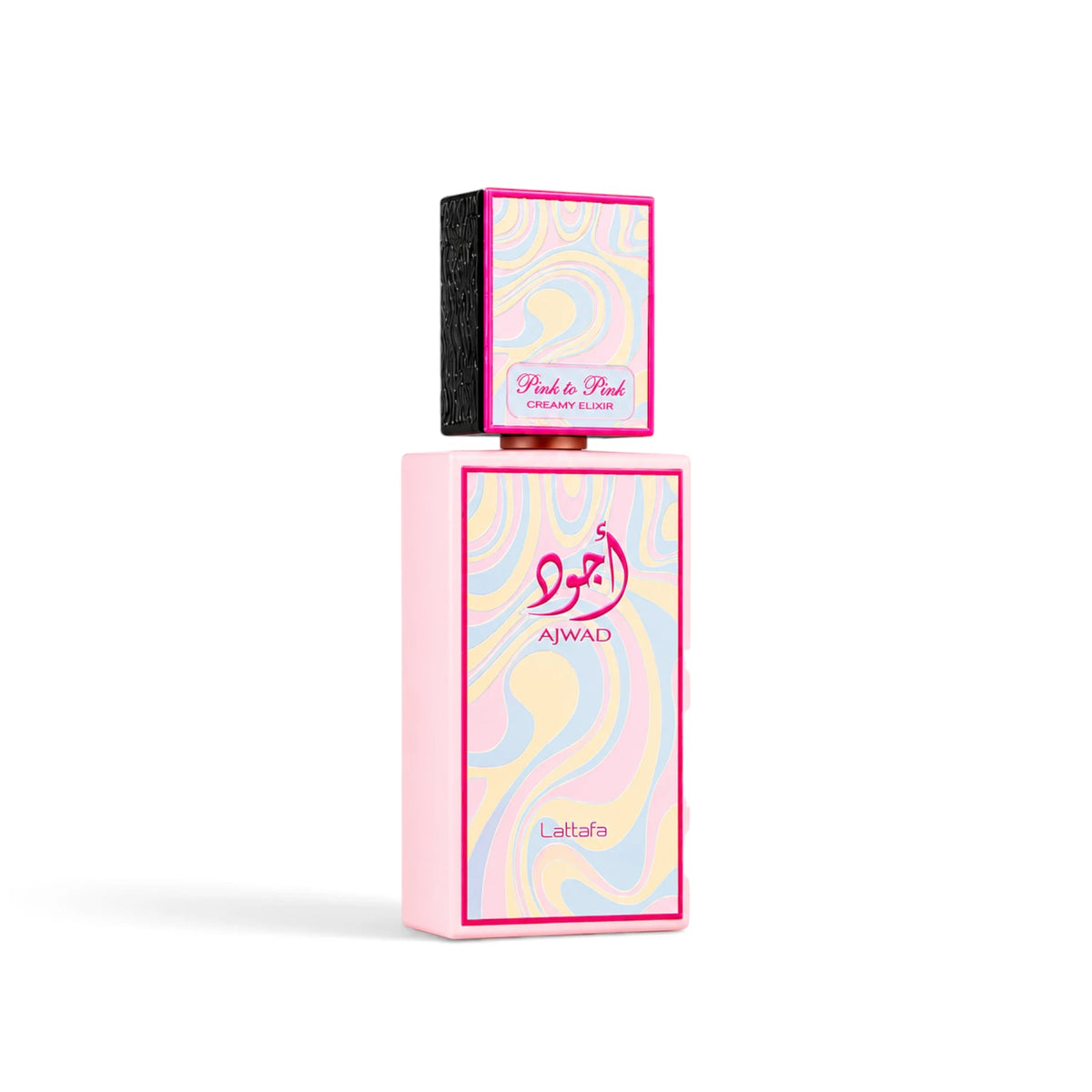 Ajwad Pink to Pink Creamy Elixir 60ml Eau de Parfum by Lattafa bottle