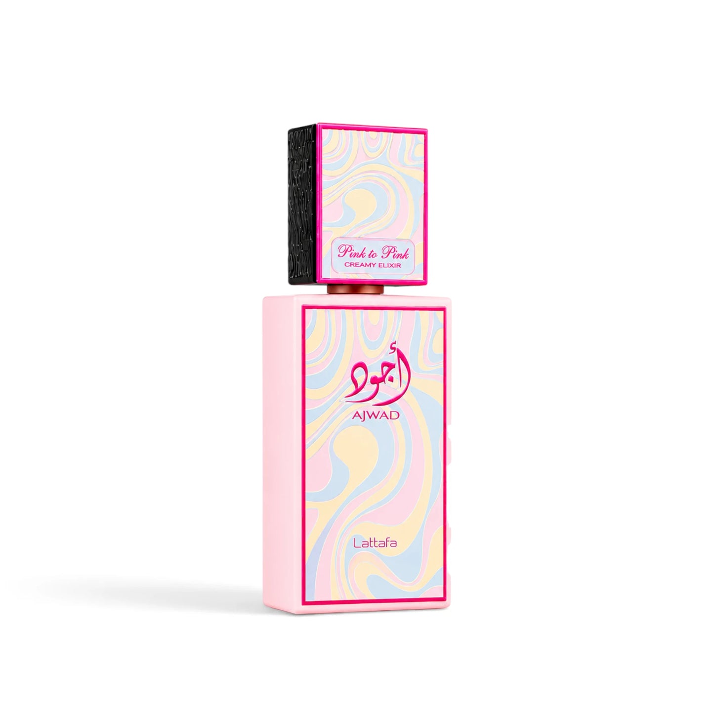 Ajwad Pink to Pink Creamy Elixir 60ml Eau de Parfum by Lattafa bottle