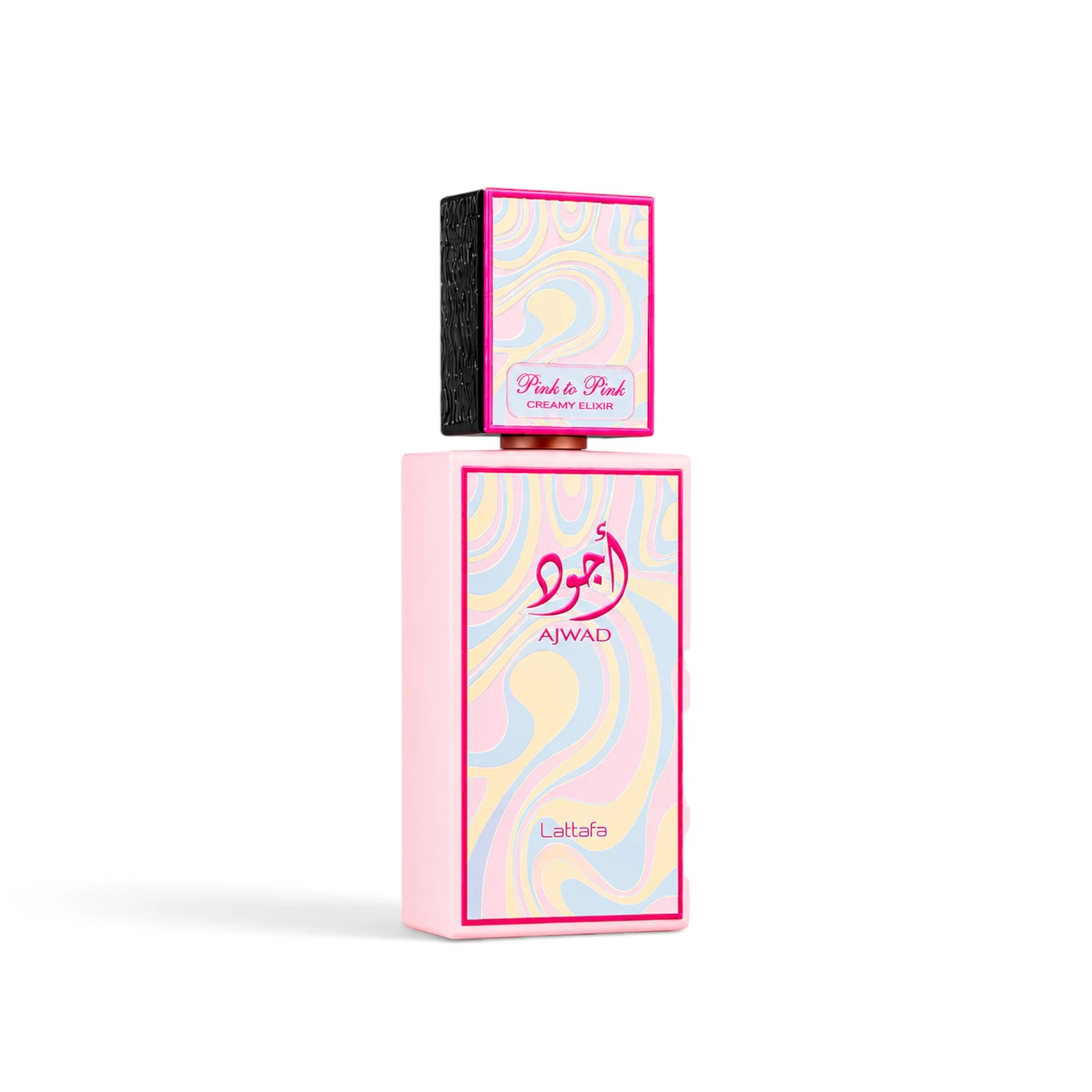 Ajwad Pink to Pink Creamy Elixir 60ml Eau de Parfum by Lattafa bottle