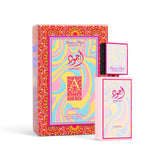 Ajwad Pink to Pink Creamy Elixir 60ml bottle and presentation box