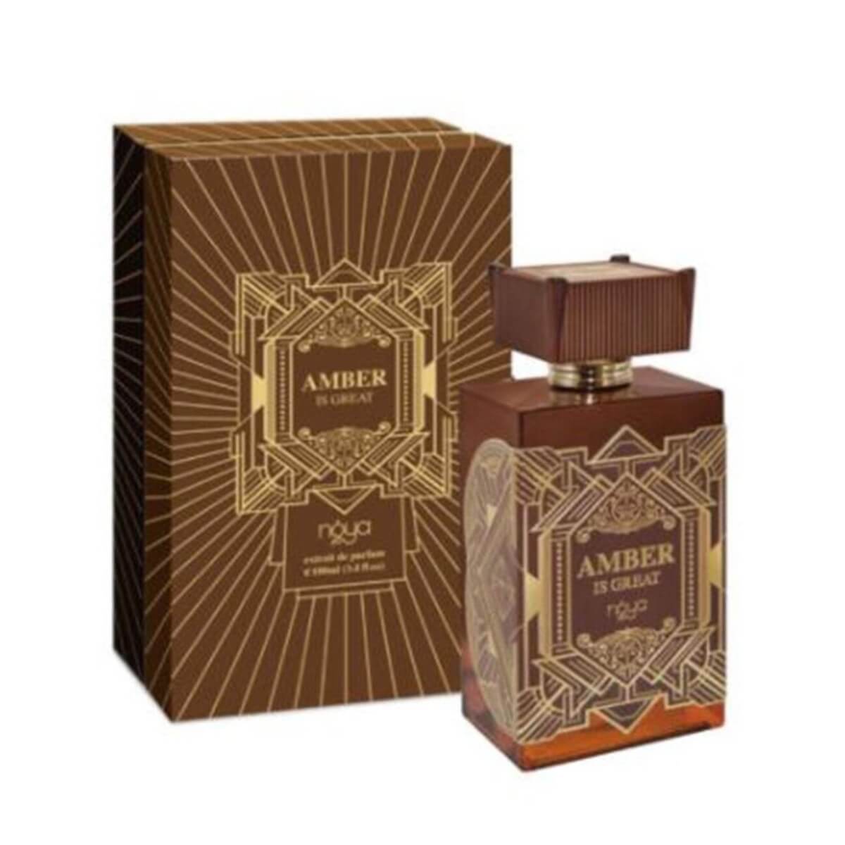 Zimaya Amber Is Great 100ml Eau de Parfum by Zimaya bottle and box