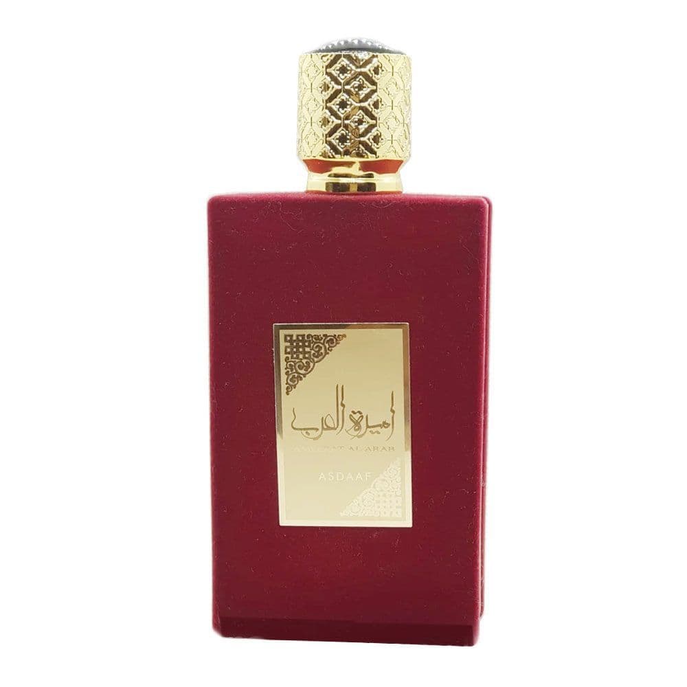 Ameerat Al Arab (Princess of Arabia) 100ml Eau de Parfum by Asdaaf fragrance packaging front view