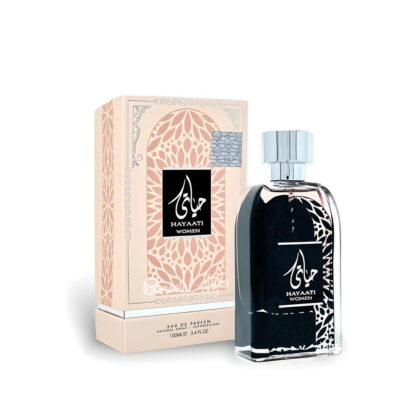 Hayaati Women 100ml Eau de Parfum by Ard Al Zaafaran bottle and box