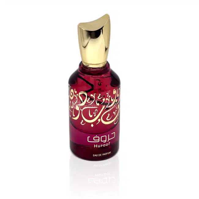 Huroof 50ml Eau de Parfum by Ard Al Zaafaran fragrance packaging front view