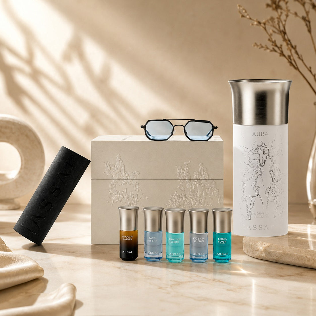 Assaf Collection Aura Collection & Sunglass Gift Set by Assaf | Soghaat