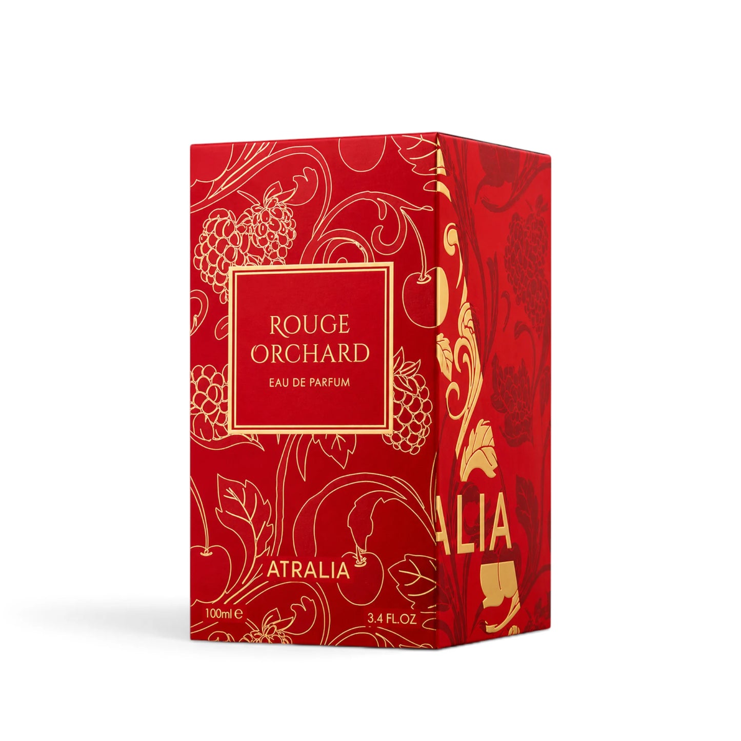 Atralia Rouge Orchard 100ml fragrance packaging