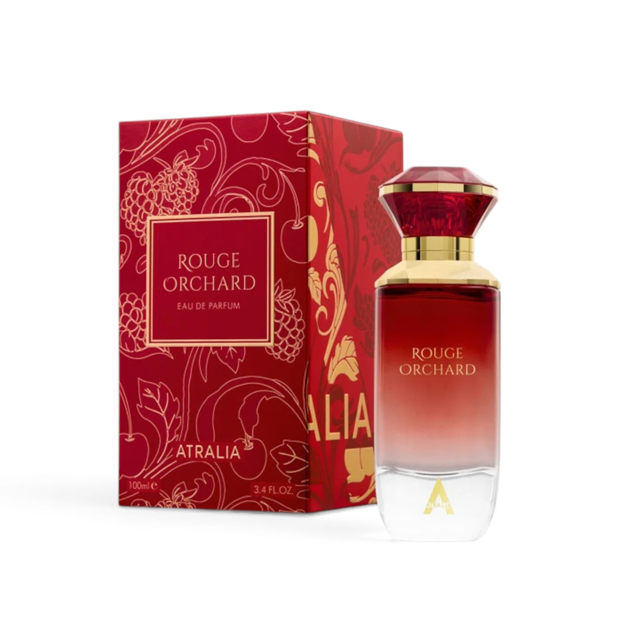 Front view of Atralia Rouge Orchard Eau de Parfum