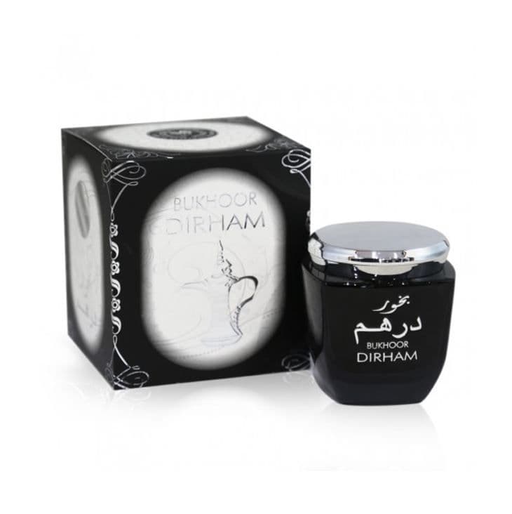 Dirham Silver (Arabian ) 80g Bukhoor Incense by Ard Al Zaafaran bakhoor incense packaging