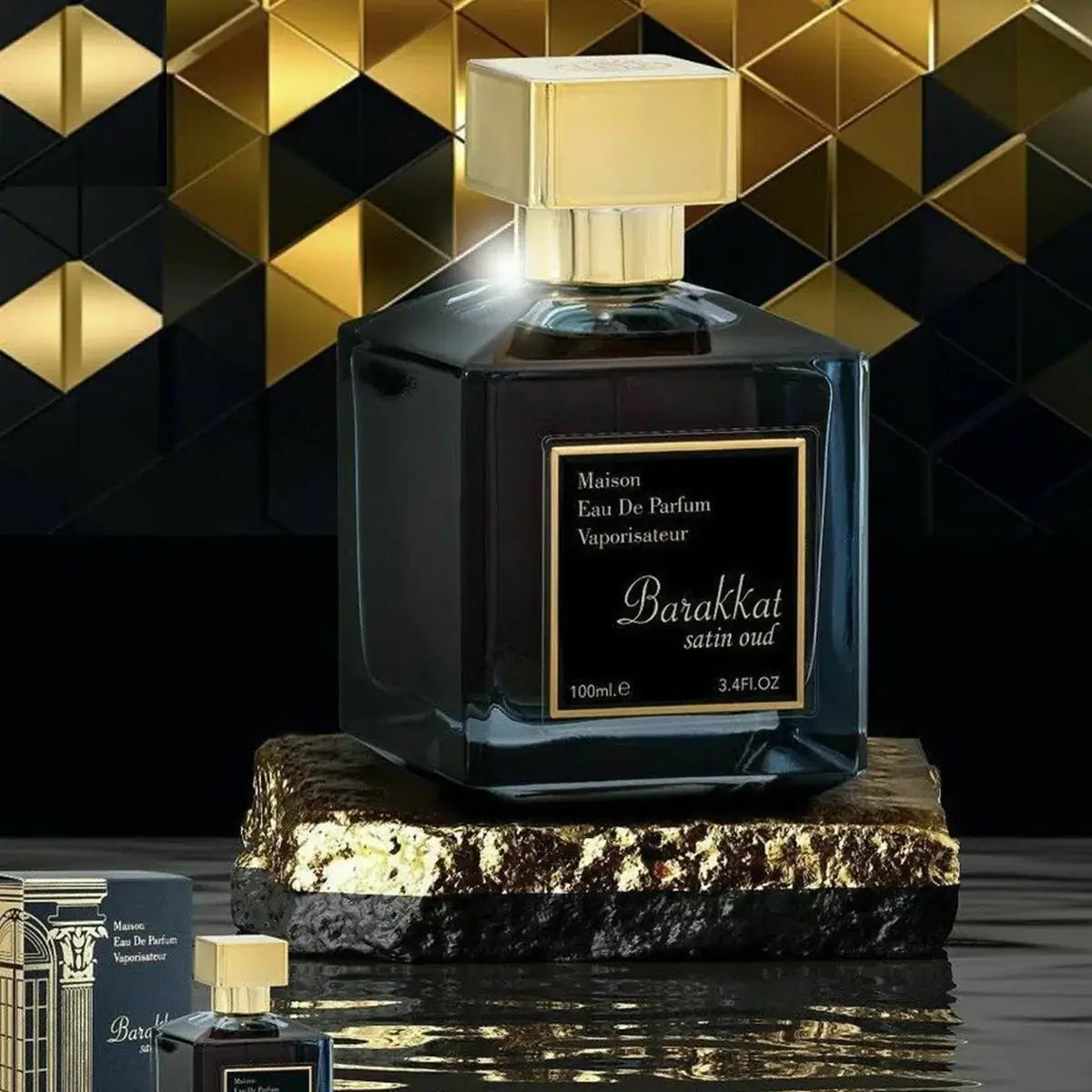 Barakkat Satin Oud 100ml Eau de Parfum by Fragrance World Arabian perfume product image