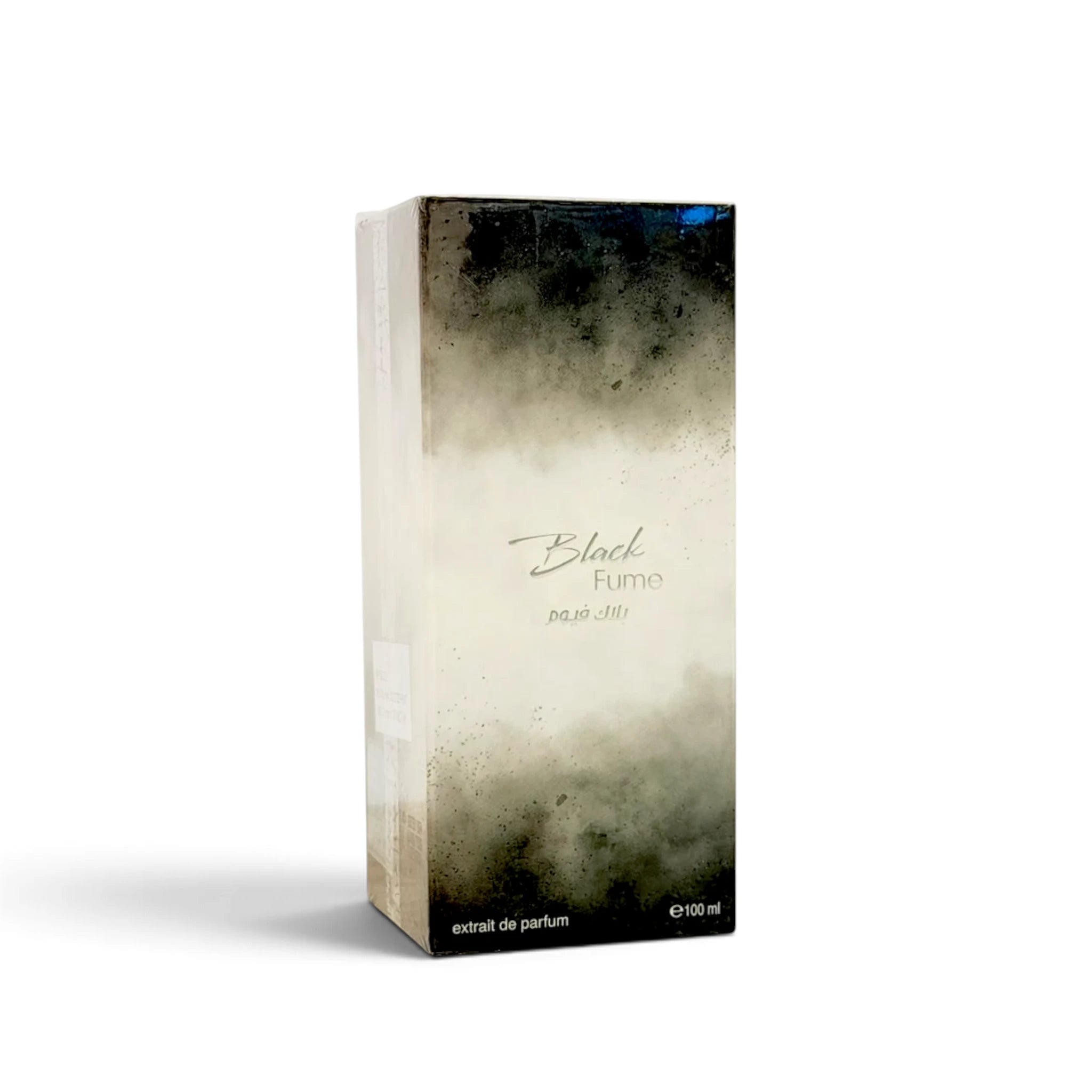 Black Fume by Al Maghribi packaging close-up