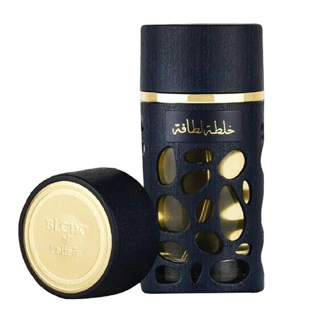 Khalta Lattafa - Blend Of Lattafa 100ml Eau de Parfum by Lattafa perfume bottle close up