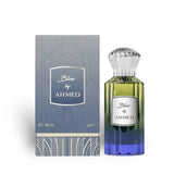 Blue by Ahmed Al Maghribi with outer presentation box and bottle