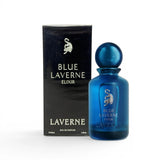 Blue Laverne Elixir Eau de Parfum with packaging by Laverne