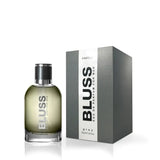 Chatler Bluss Grey 100ml Eau de Parfum by Chatler bottle and box