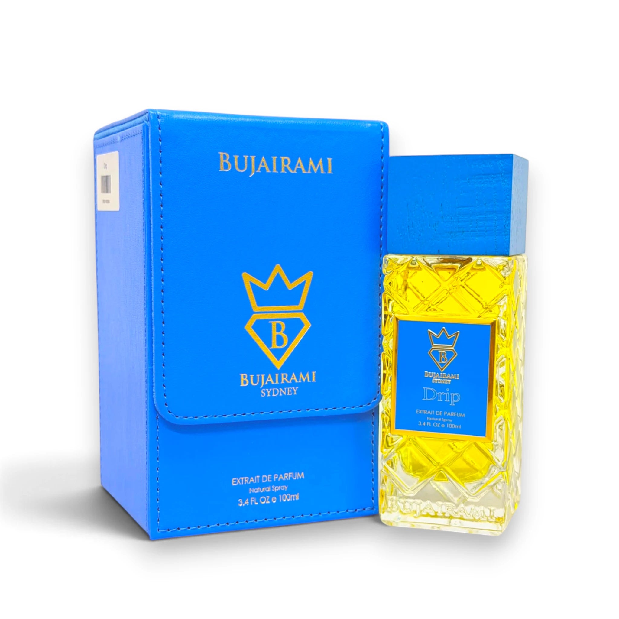 Bujairami Drip 100ml Extrait de Parfum bottle and box