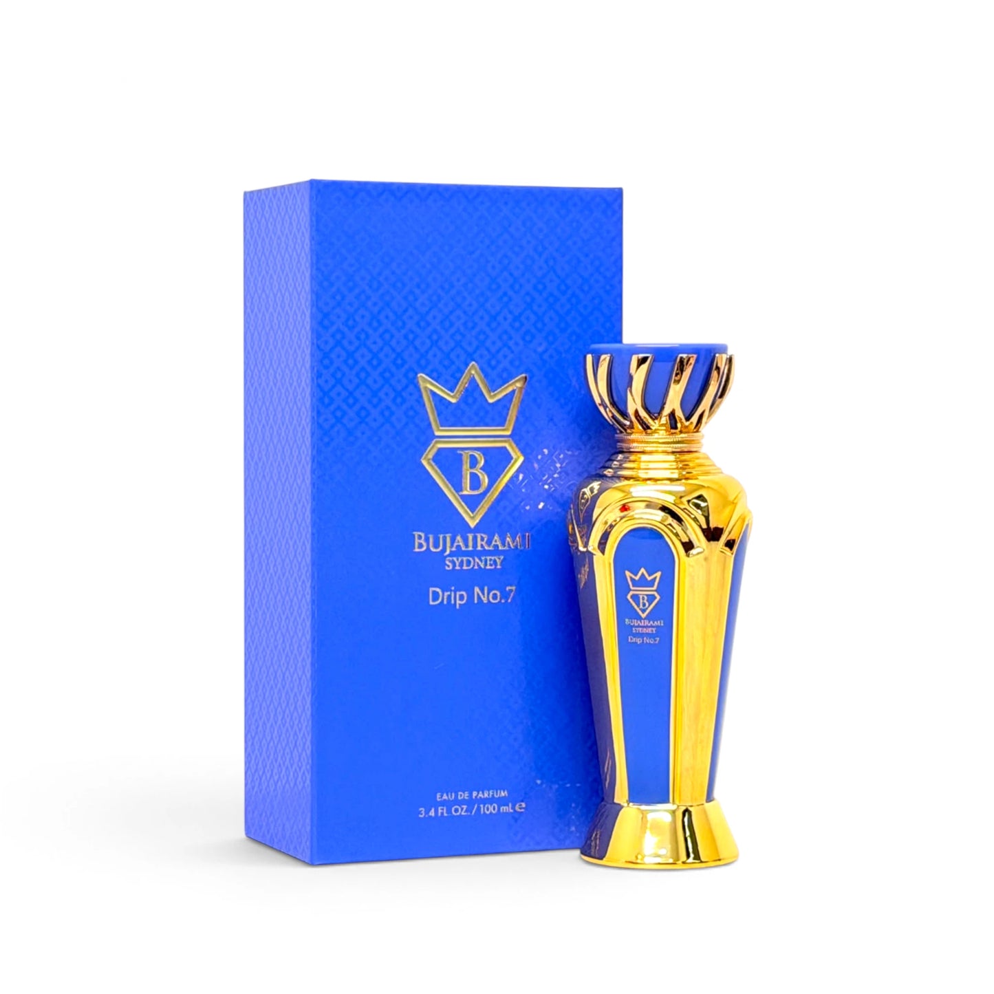 Bujairami Drip No.7 Eau de Parfum bottle and box