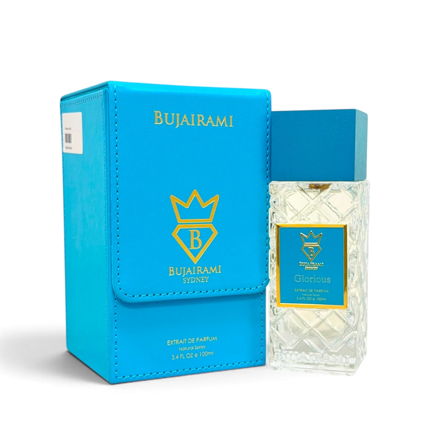 Bujairami Glorious 100ml Extrait de Parfum bottle and box