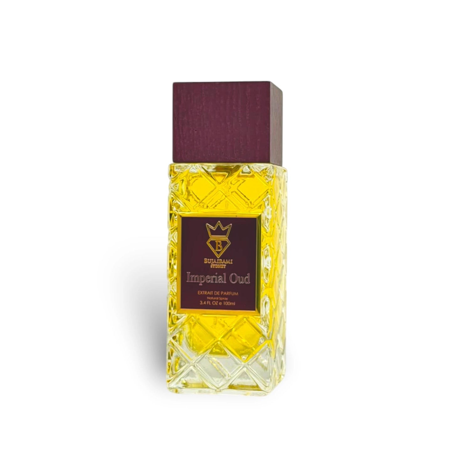 Bujairami Imperial Oud 100ml Extrait de Parfum front bottle