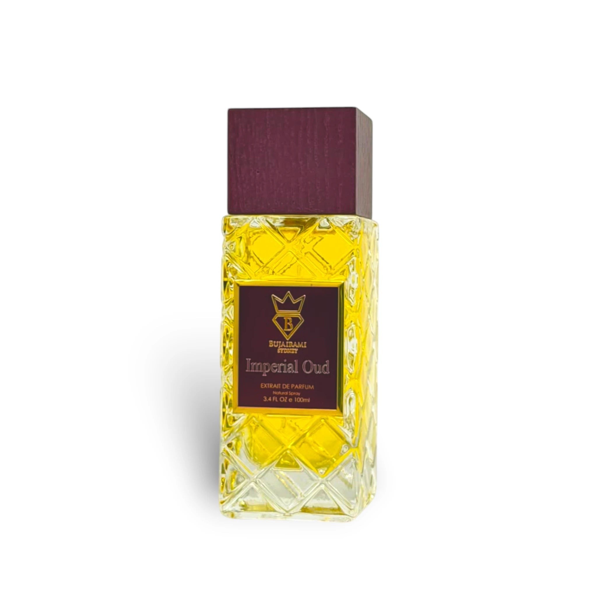 Bujairami Imperial Oud 100ml Extrait de Parfum front bottle