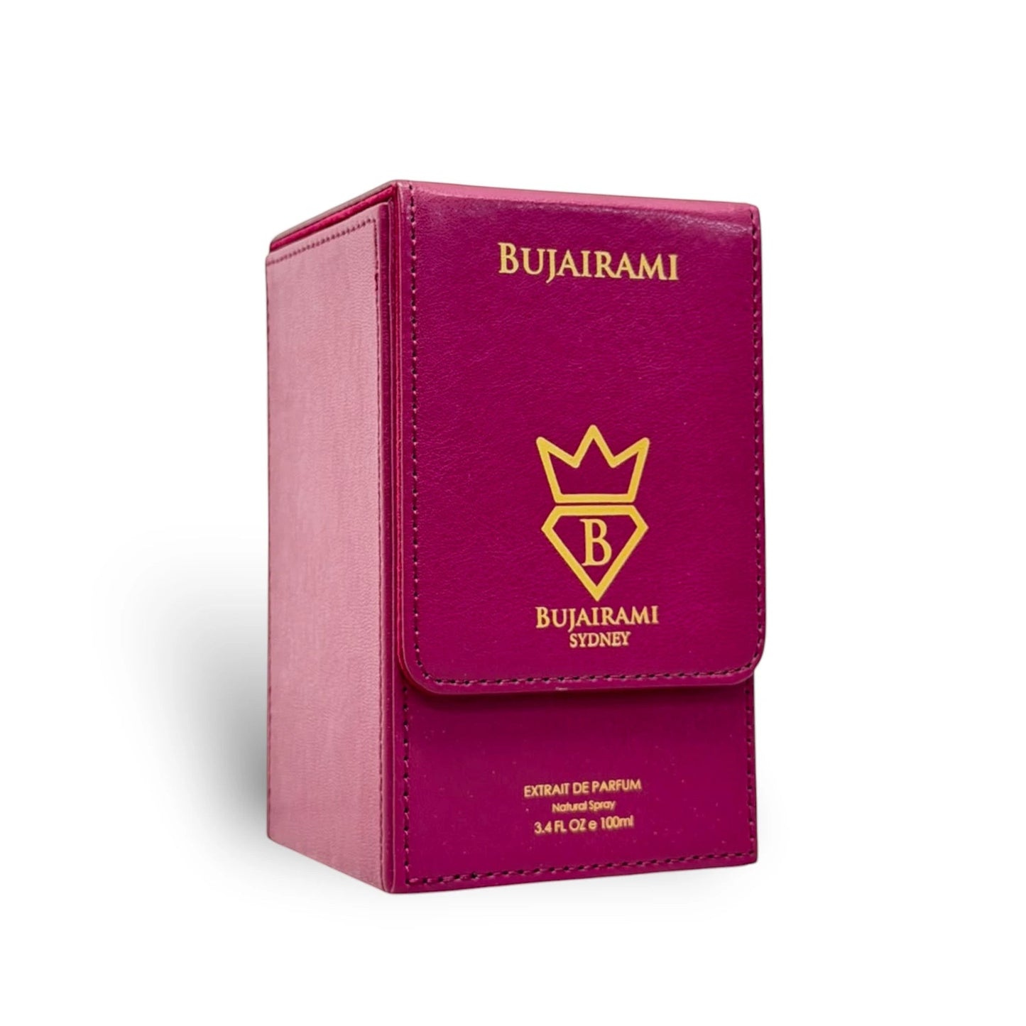 Close-up of Bujairami Imperial Oud packaging details