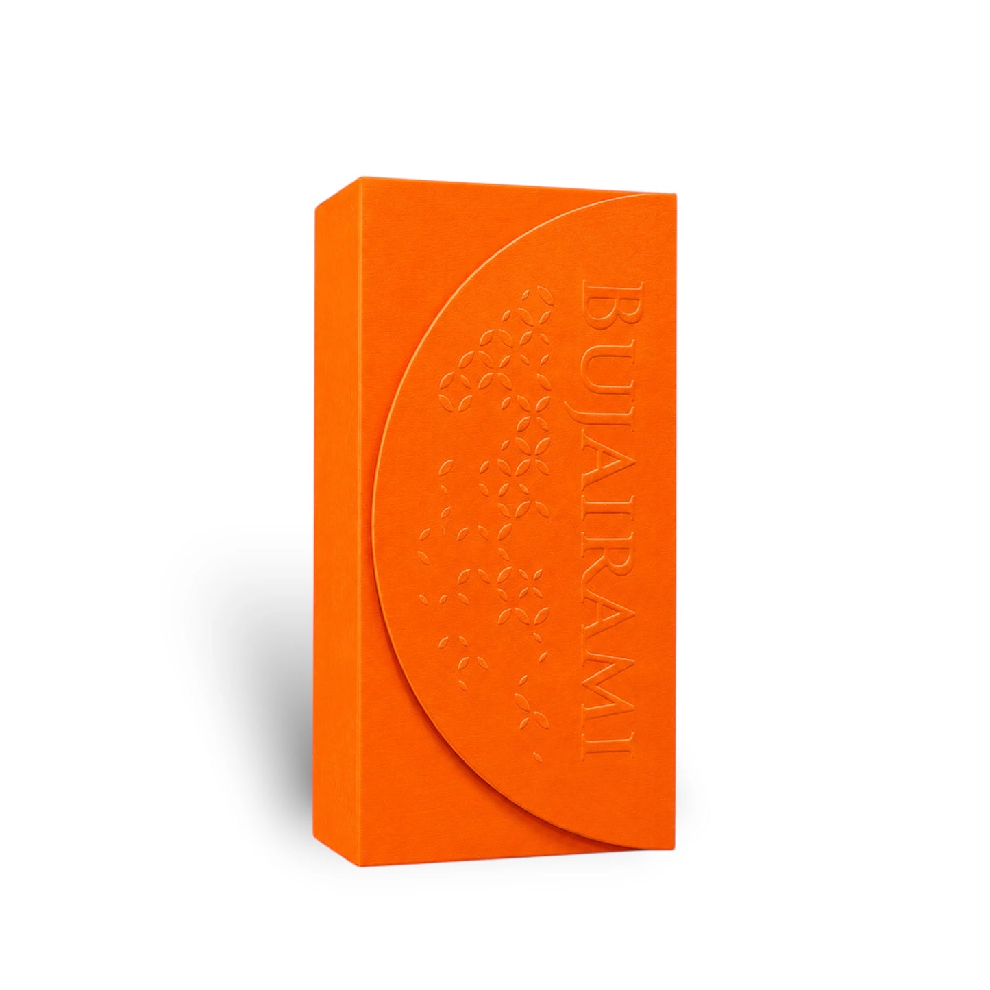 Close-up of the Bujairami Legacy 100ml fragrance bottle
