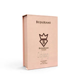Bujairami Odyssey Eau de Parfum packaging close-up