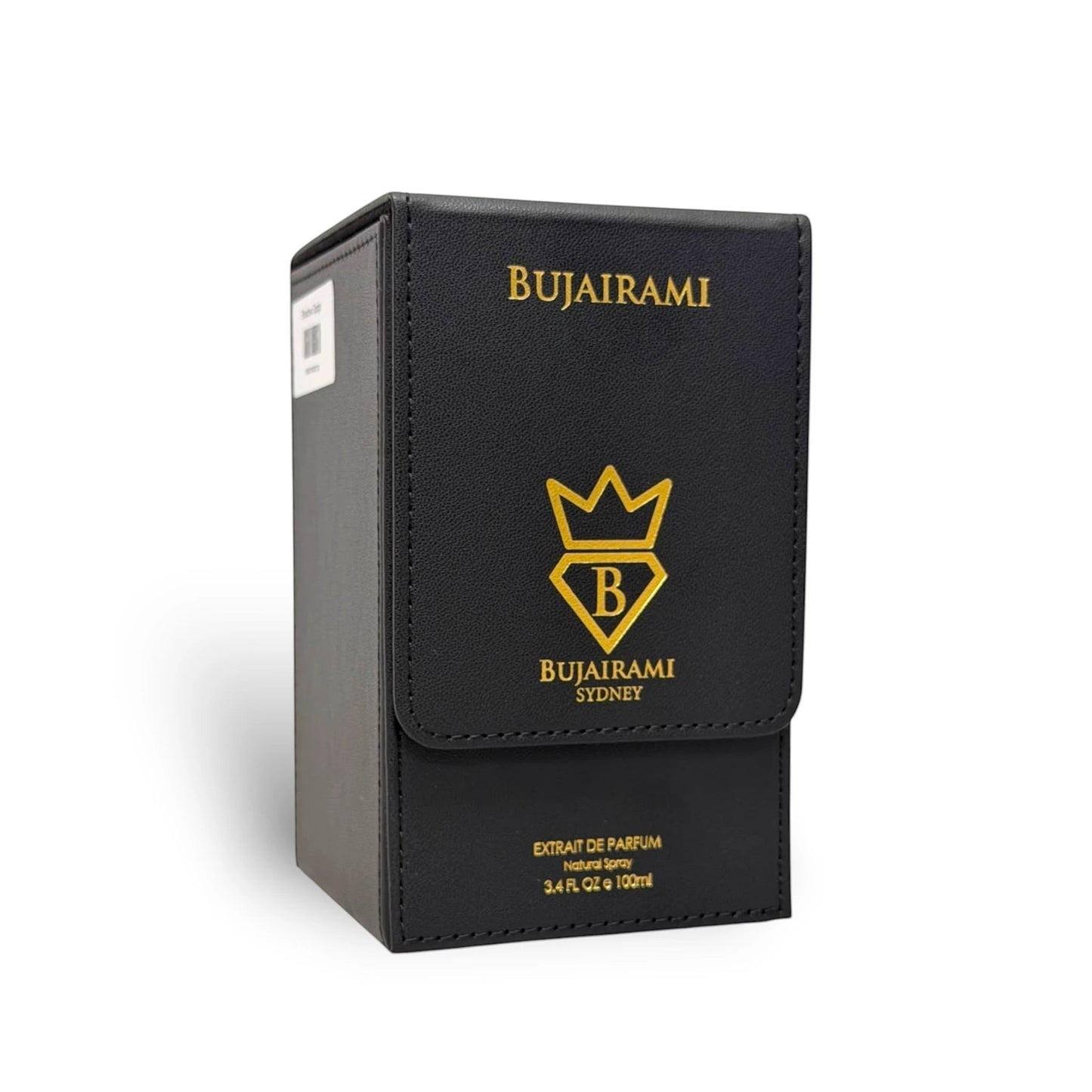 Bujairami Shadow Script luxury fragrance packaging