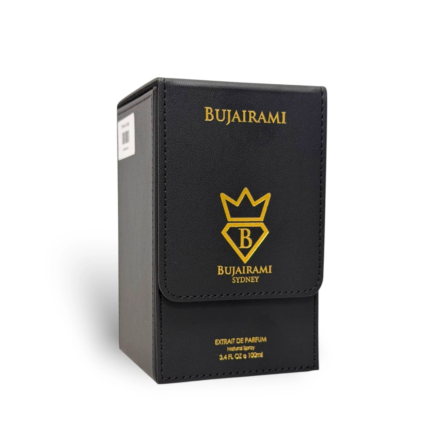 Bujairami Shadow Script luxury fragrance packaging