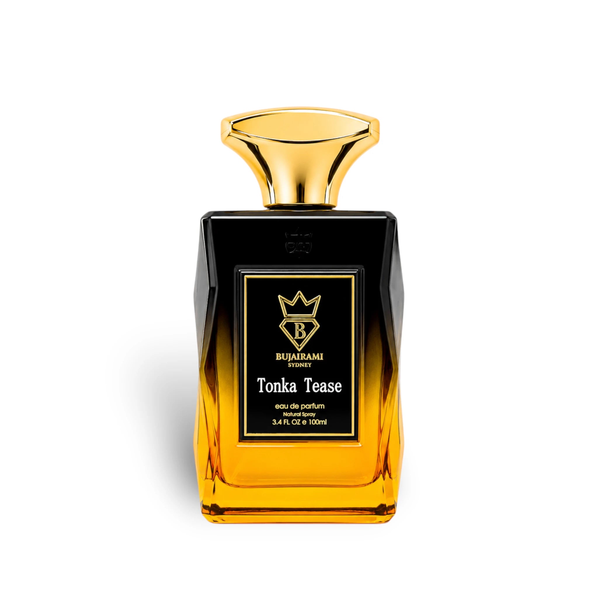 Bujairami Tonka Tease 100ml Eau de Parfum front bottle