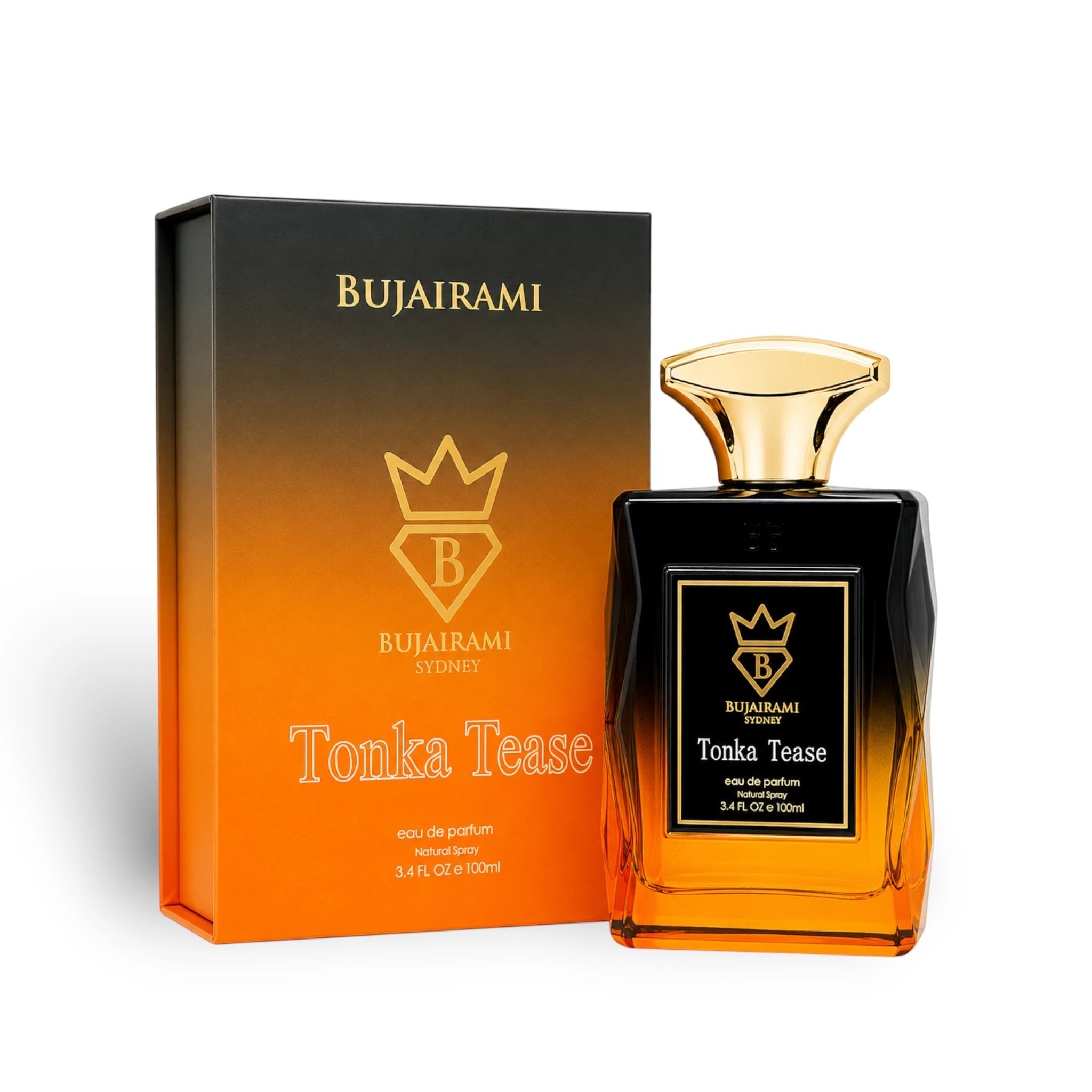 Bujairami Tonka Tease Eau de Parfum with retail box