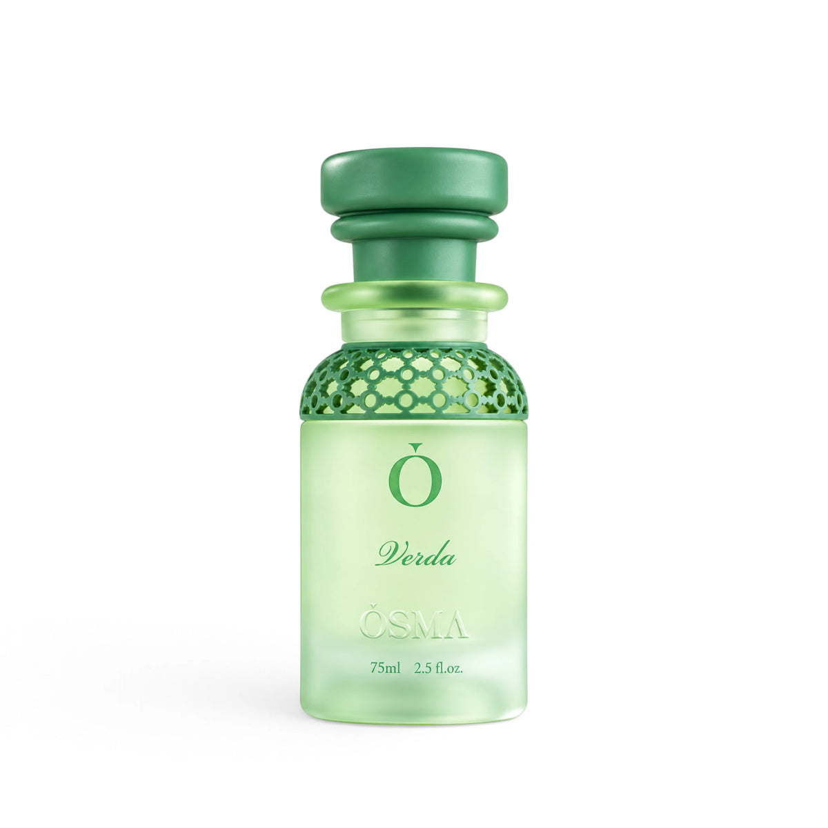 Verda 75ml Eau de Parfum by Bujairami front bottle view