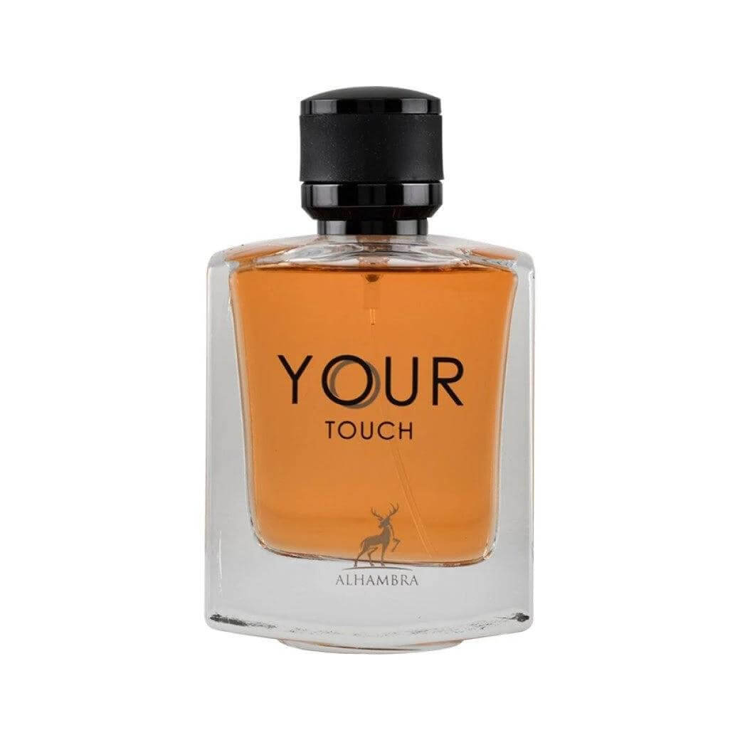 Your Touch Men 100ml Eau de Parfum by Maison Alhambra fragrance packaging front view