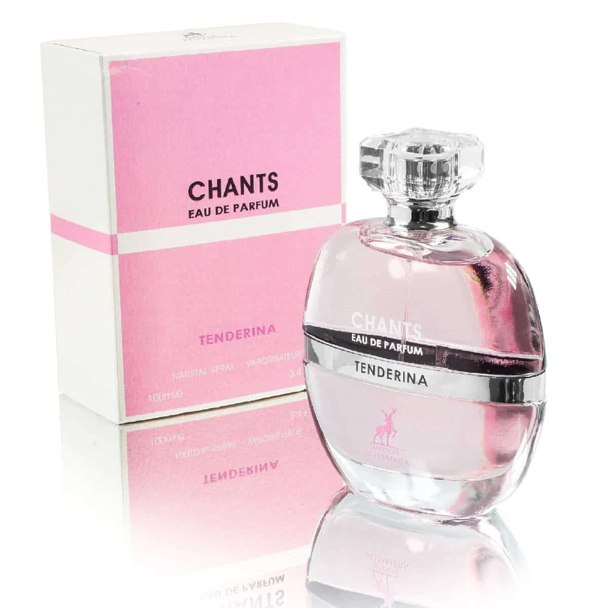 Chants Tenderina 100ml Eau de Parfum by Maison Alhambra bottle and box