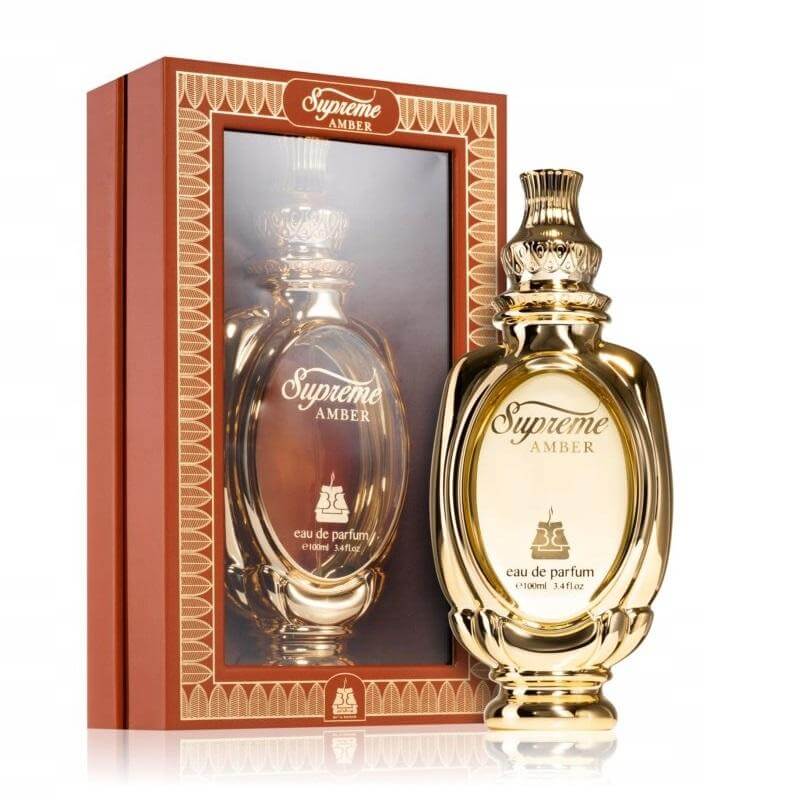 Supreme Amber 100ml Eau de Parfum by Bait Al Bakhoor bottle and box