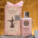 Dirham Wardi 100ml Eau de Parfum by Ard Al Zaafaran perfume bottle close up