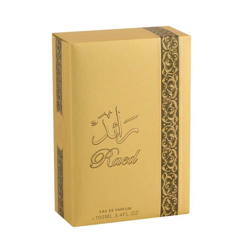 Raed 100ml Eau de Parfum by Khadlaj perfume bottle close up