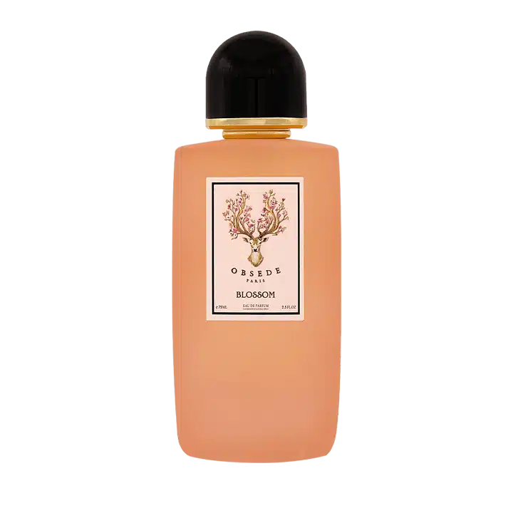 Obsede Blossom 75ml Eau de Parfum by Obsede Paris fragrance packaging front view