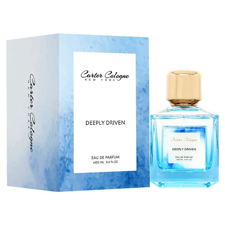 Carter Cologne Deeply Driven 100ml Eau de Parfum by Carter Cologne bottle and box