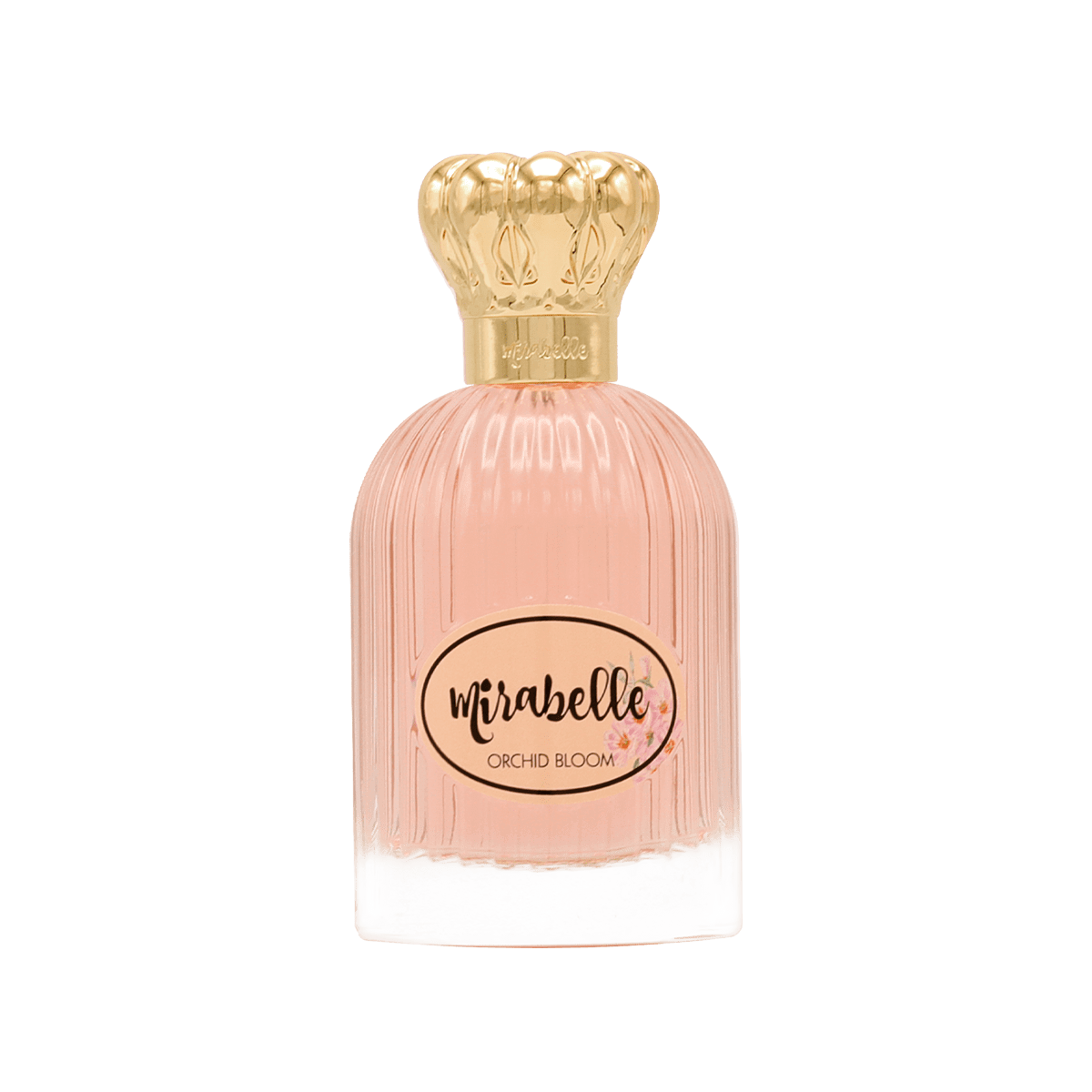 Orchid Bloom 100ml Eau de Parfum by Mirabelle fragrance packaging front view