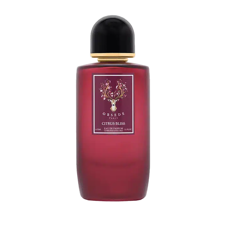 Obsede Citrus Bliss 75ml Eau de Parfum by Obsede Paris fragrance packaging front view