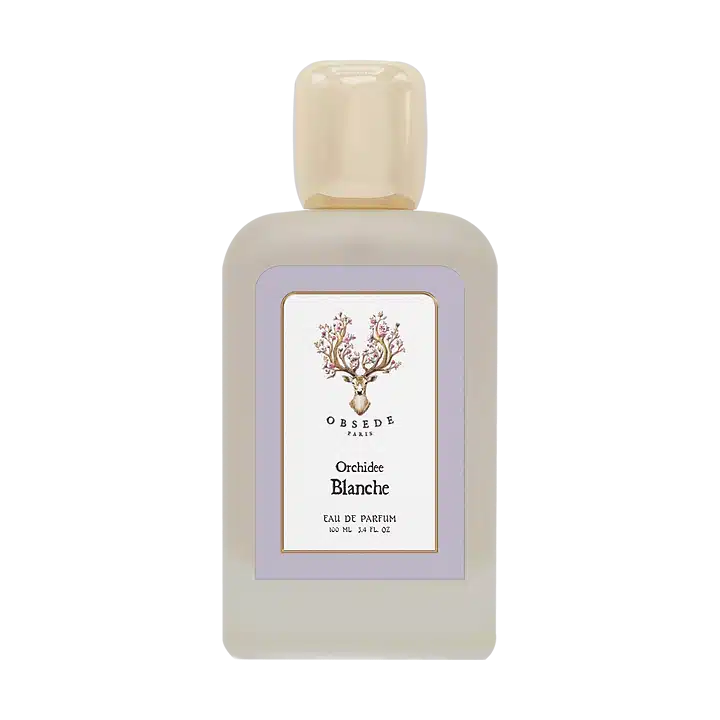 Obsede Orchidee Blanche 100ml Eau de Parfum by Obsede Paris fragrance packaging front view