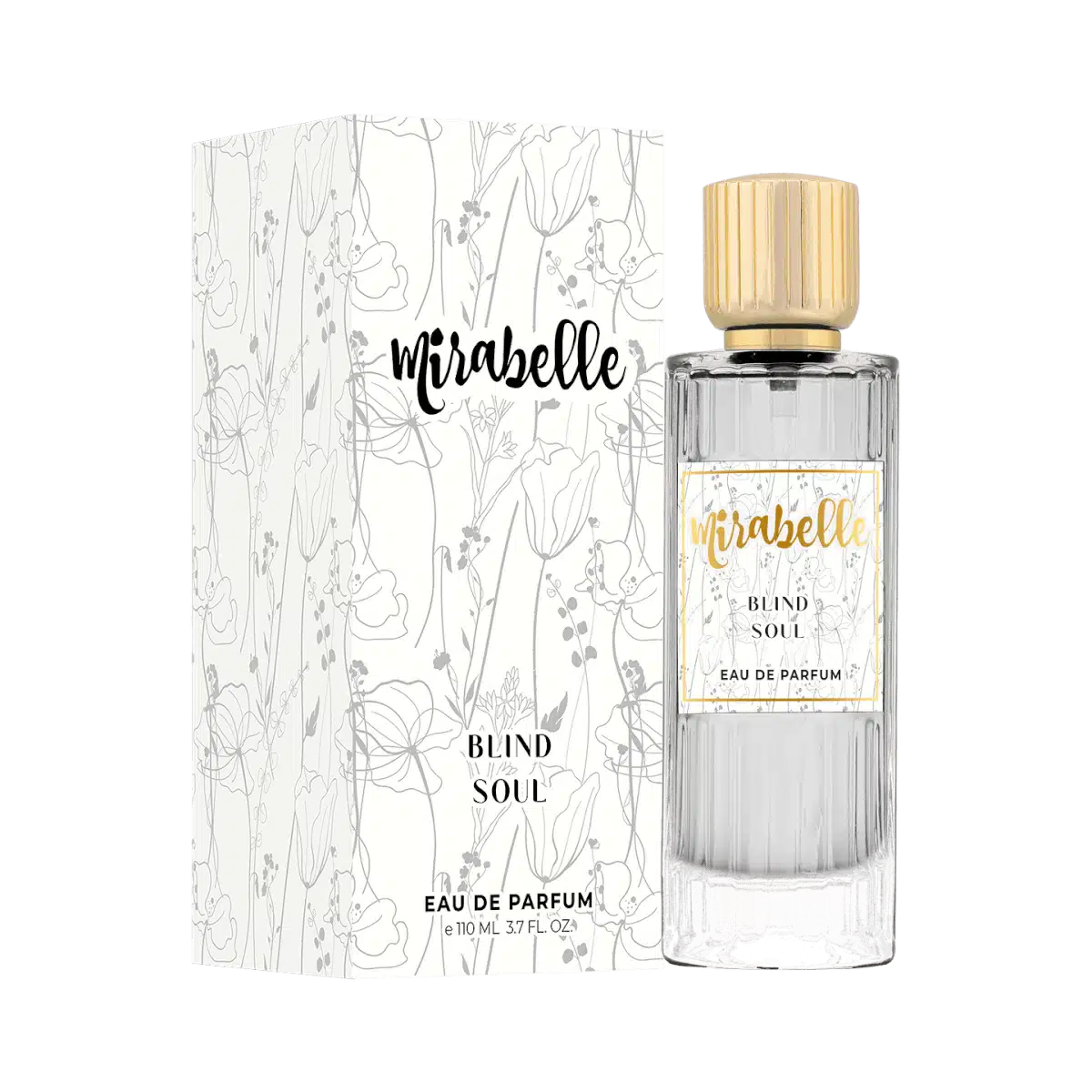 Mirabelle Blind Soul 110ml Eau de Parfum by Mirabelle bottle and box