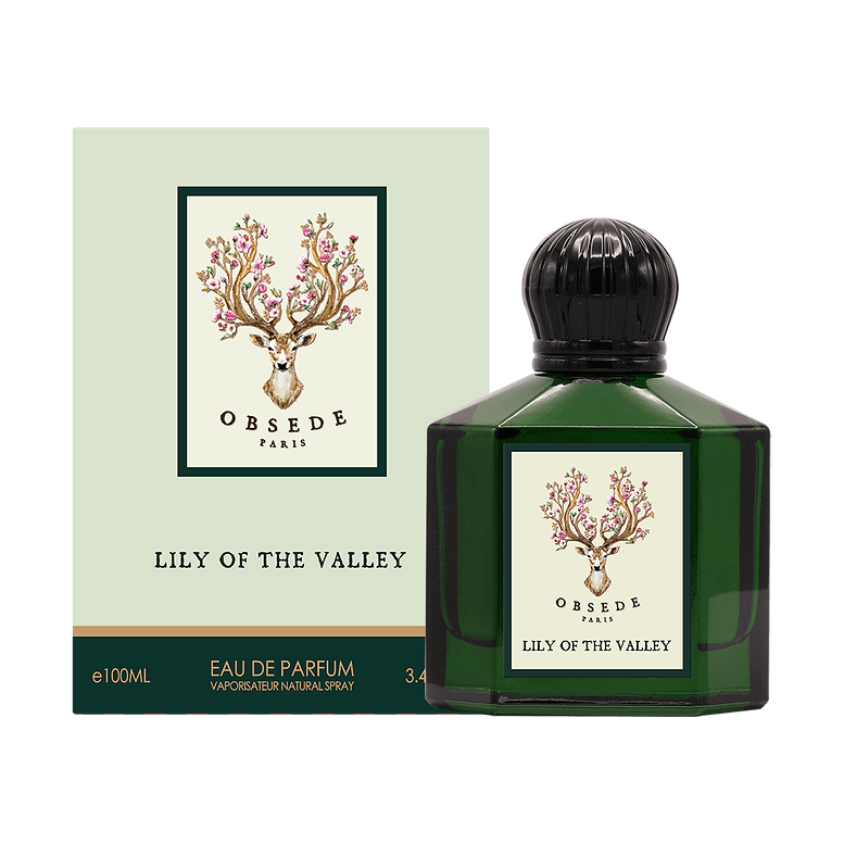 Obsede Lily Of The Valley 100ml Eau de Parfum by Obsede Paris bottle and box