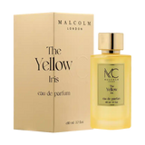 Malcolm The Yellow Iris 110ml Eau de Parfum by Malcolm London bottle and box